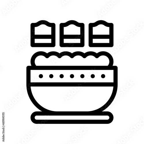 Hong Shao Rou line icon