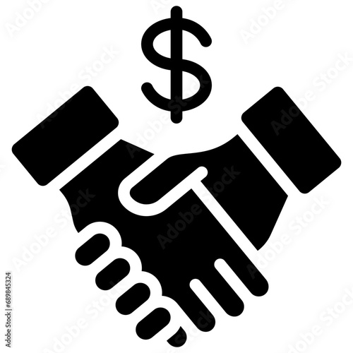 Financial Agreement Icon