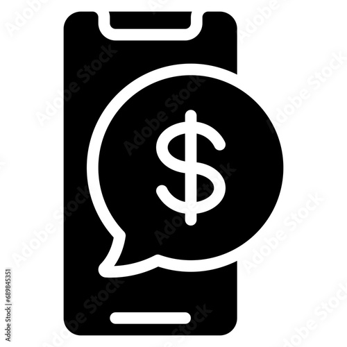Money Message Mobile Icon