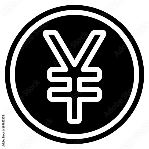 Yen Money Coin Icon