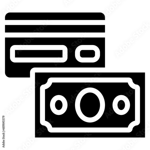 Credit Card And Cash Icon