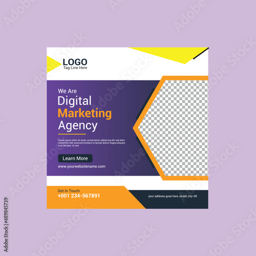 digital marketing agency and corporate social media banner