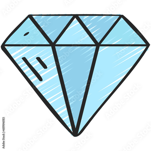 Gemstone Diamond Icon