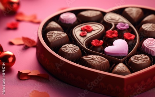 Valentine's Day chocolate box