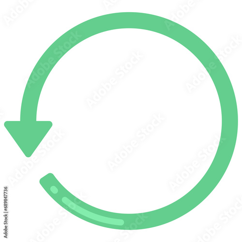 Full Cycle Arrow Icon