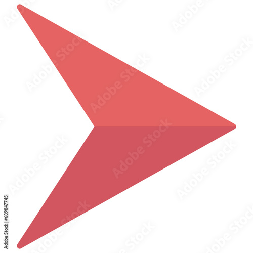 Pointy Send Arrow Icon