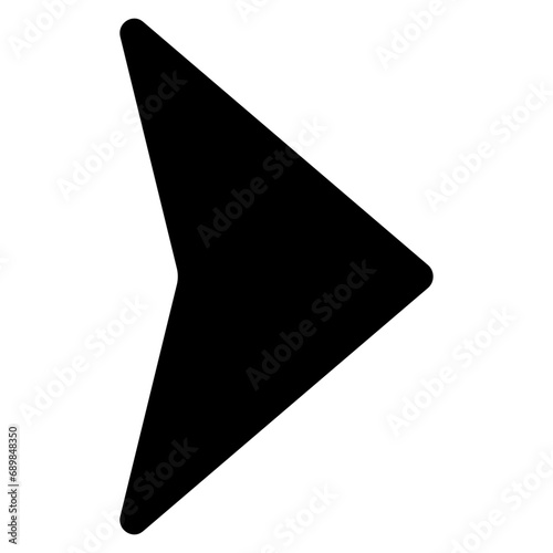 Pointy Right Arrow Icon