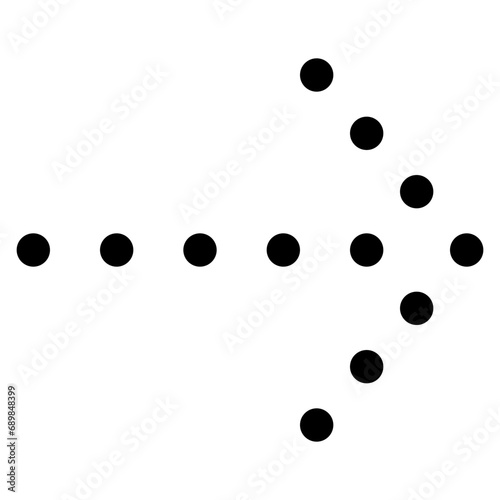 Right Arrow Dots Icon