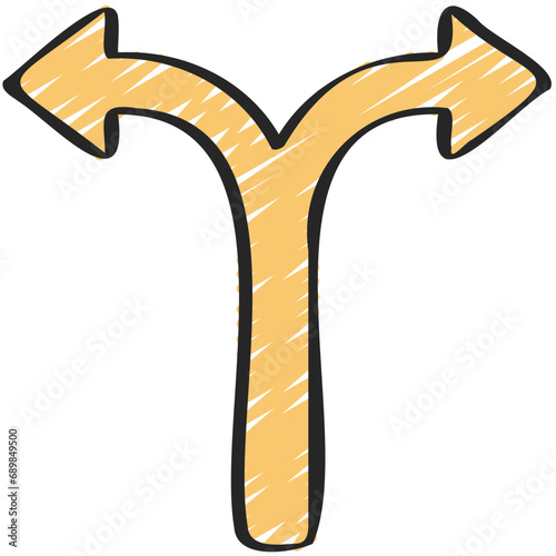Two Directions Arrow Icon