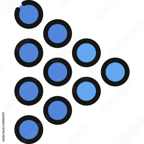 Large Dots Right Arrow Icon