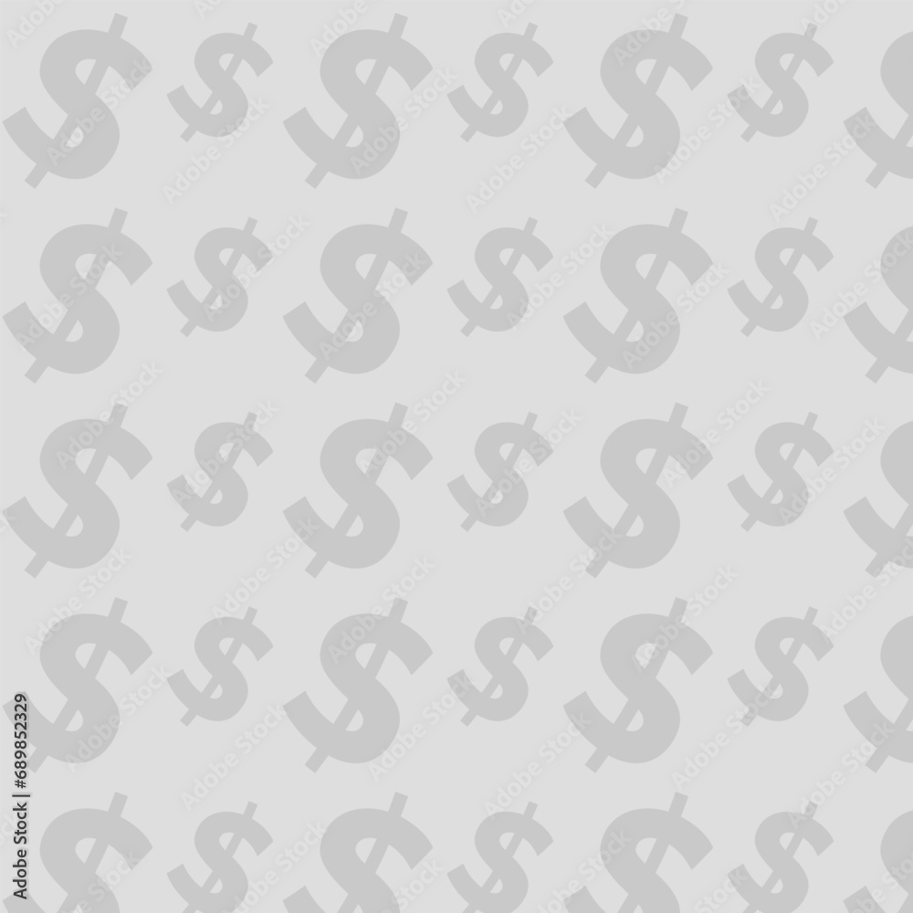 A simple pattern with a dollar sign A simple pattern with a dollar sign