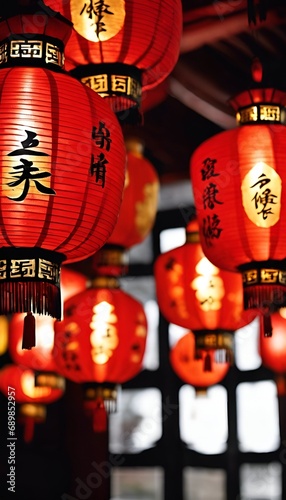 Chinese new year lanterns.