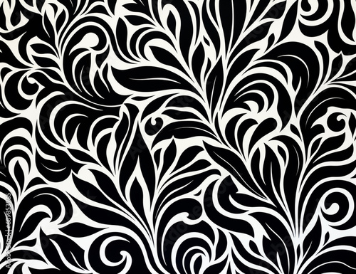 Patrón blanco y negro