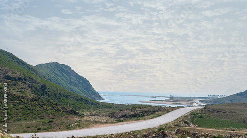 The roads of Salalah wind through nature's scenic wonders. photo