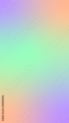  a vertical gradient background with purple, green, orange pastel colors