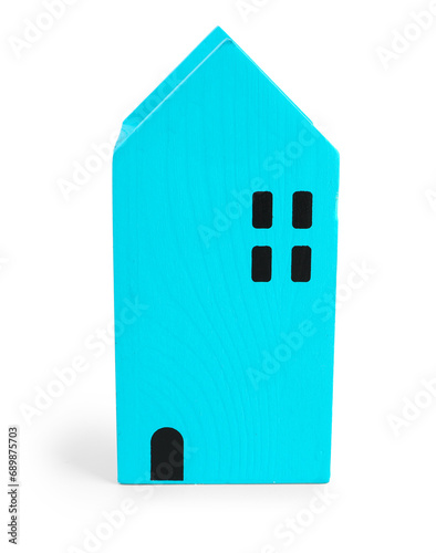 Holder in shape of house on...
