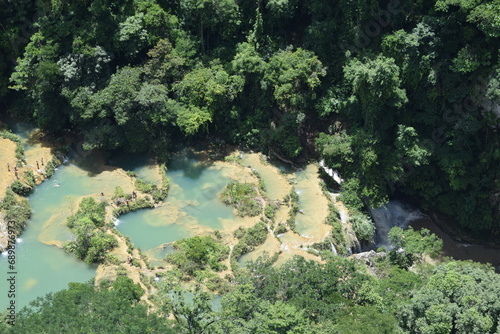 Semuc Champey natural park Guatemala