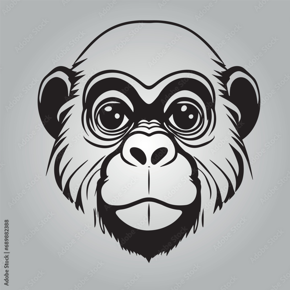 Gorilla - Monkeys Faces