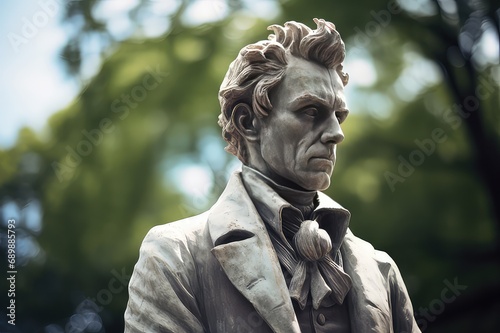 Søren Kierkegaard statue photo