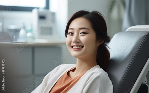 Asian woman being patient in hospital Free Download Asian woman being patient in hospital - GFXLoad