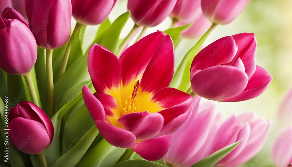 Obraz premium wonderful flowers from close up
