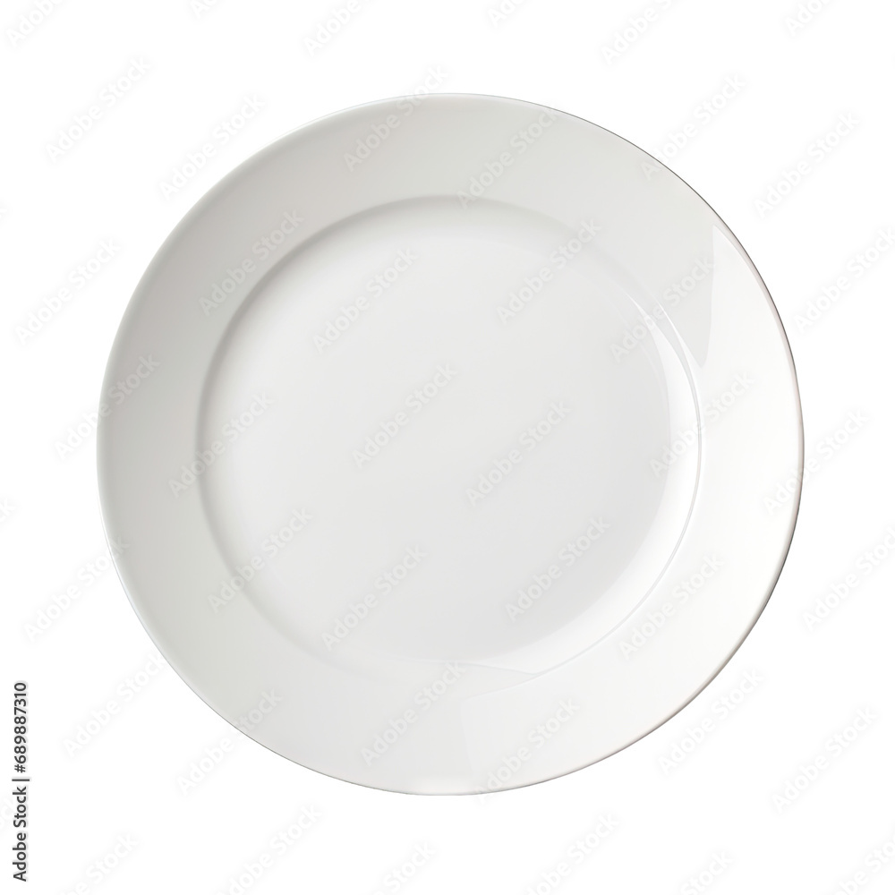 transparent background, isolated empty plate. transparent background, isolated empty plate.