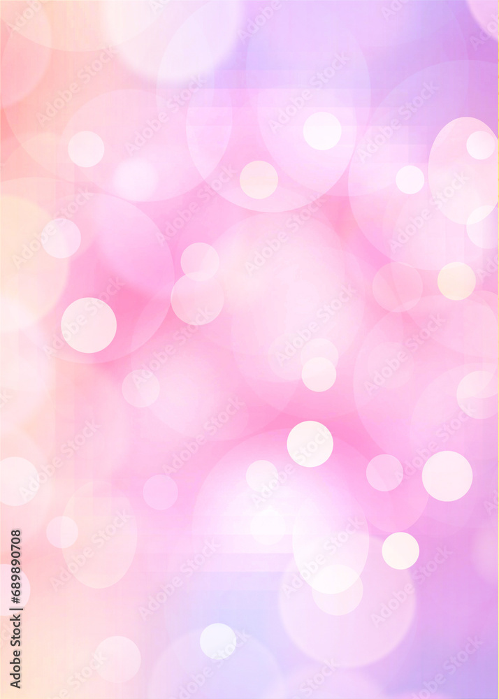 Pink bokeh background for seasonal, holidays, celebrations and various design works