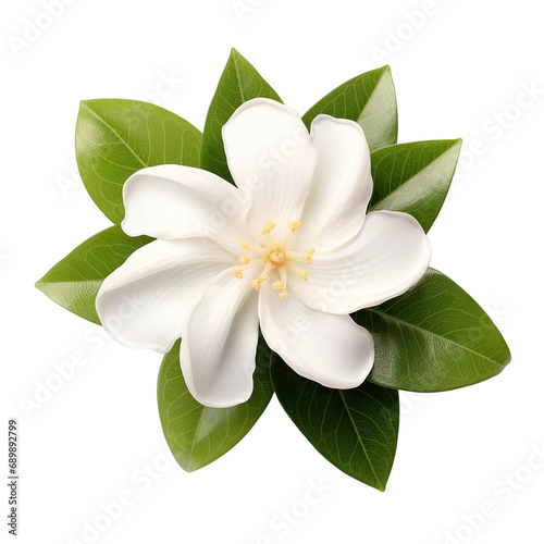 isolated transparent jasmine flower © TheWaterMeloonProjec