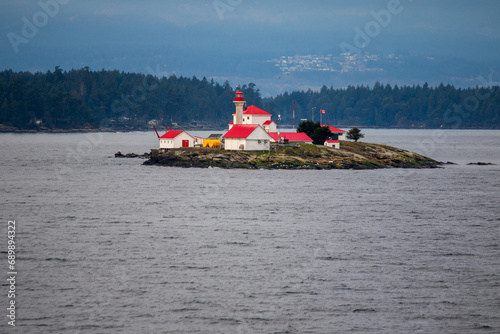 Entrance Island lighthouse off of Nanaimo, BC.
