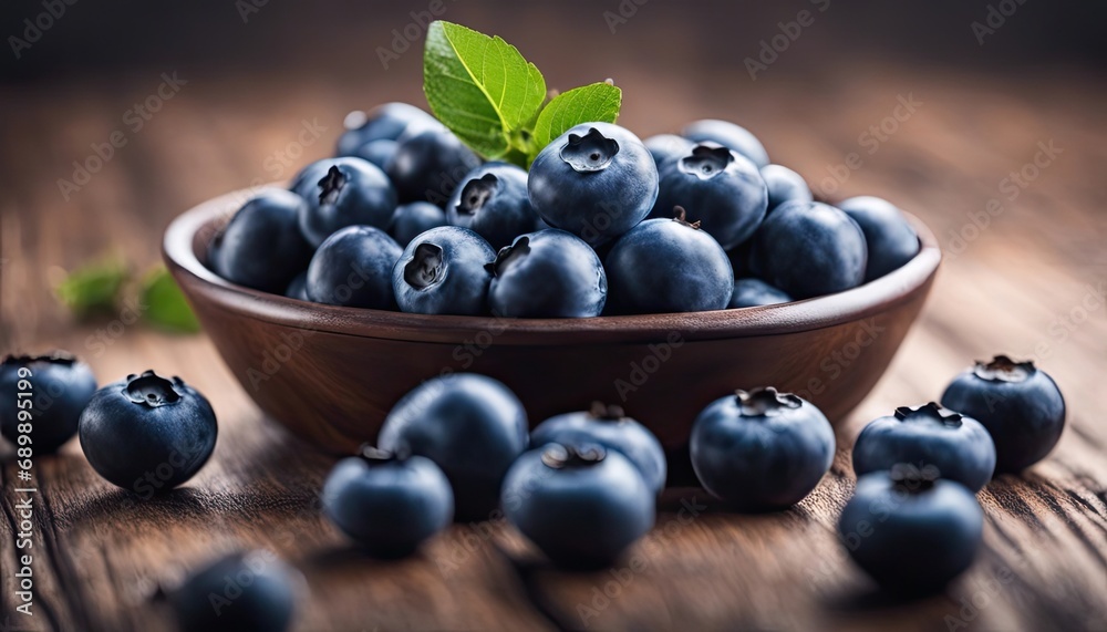 Blueberries on an isolated white background, superfood Blueberries on an isolated white background, superfood
