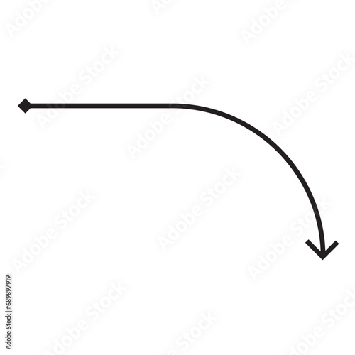 Minimalist Line Arrow