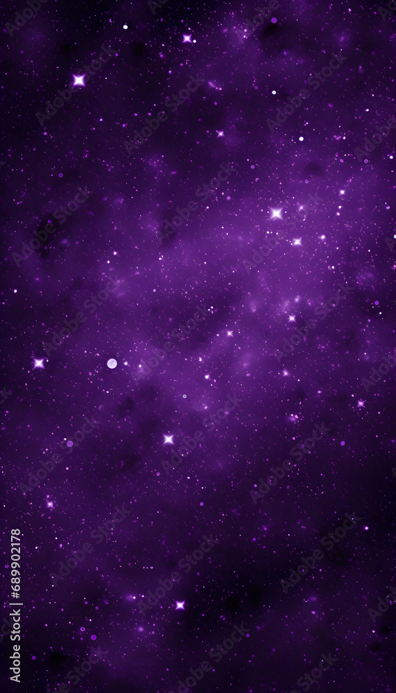 Purple Galaxy Universe