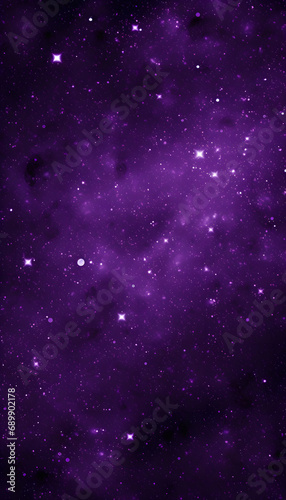 Purple Galaxy Universe