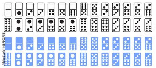 domino card icon for gambling casino