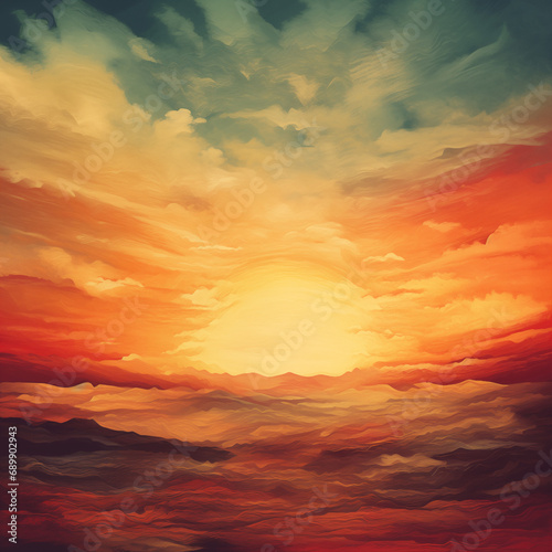 sunrise background