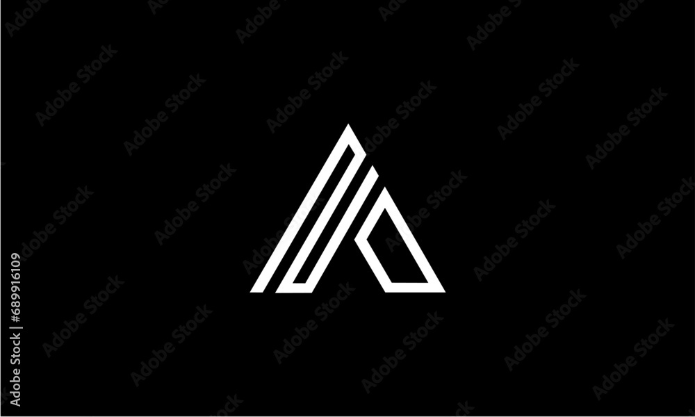 A alphabet logo A alphabet logo