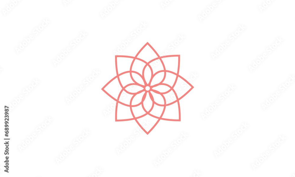 illustration of a flower illustration of a flower