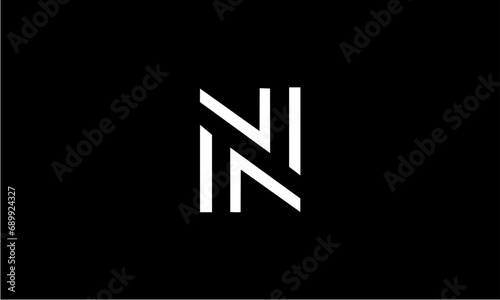 N logo vector photo