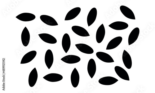 Watermelon seeds Vector and Clip Art