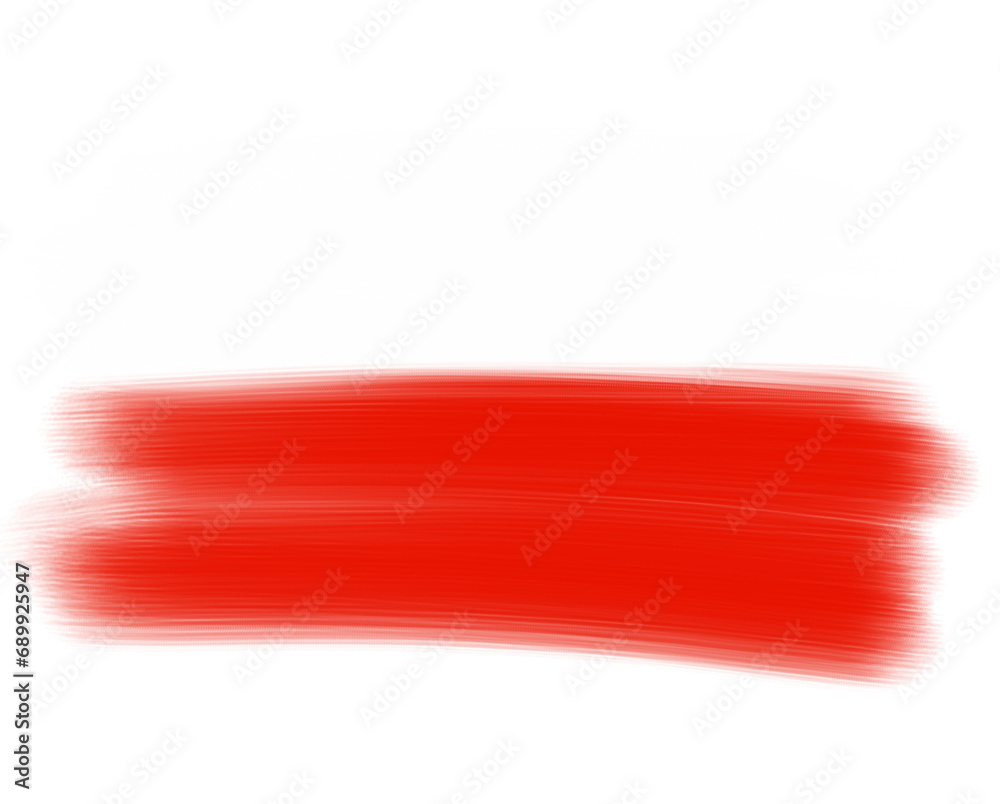 polish flag with paint strokes polish flag with paint strokes