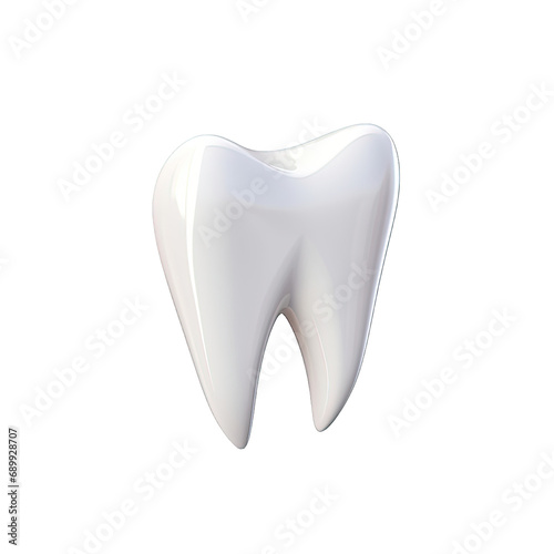tooth isolated