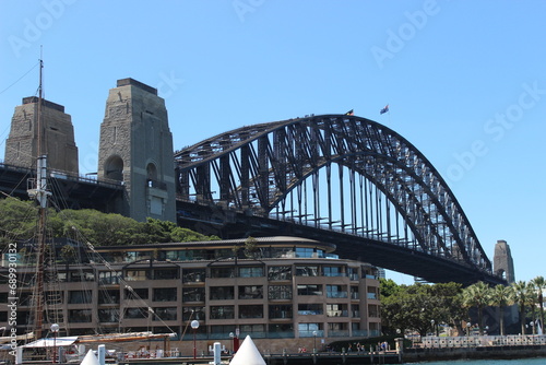 The Sydney Harbour Bridge as seen from circular quay © Michael