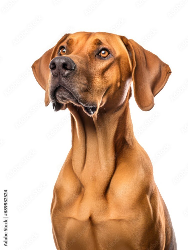 Rhodesian Ridgeback Dog Studio Shot, Isolated on Clear Background, Generative AI Rhodesian Ridgeback Dog Studio Shot, Isolated on Clear Background, Generative AI