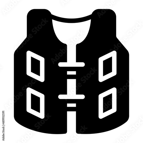 life vest Solid icon