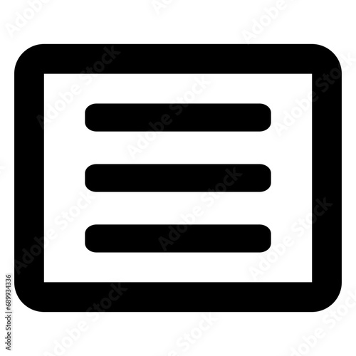 Burger menu icon
