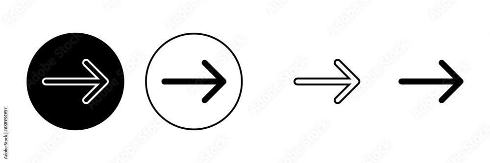 Arrow icons set. Arrow symbol. Arrow vector icon Arrow icons set. Arrow symbol. Arrow vector icon