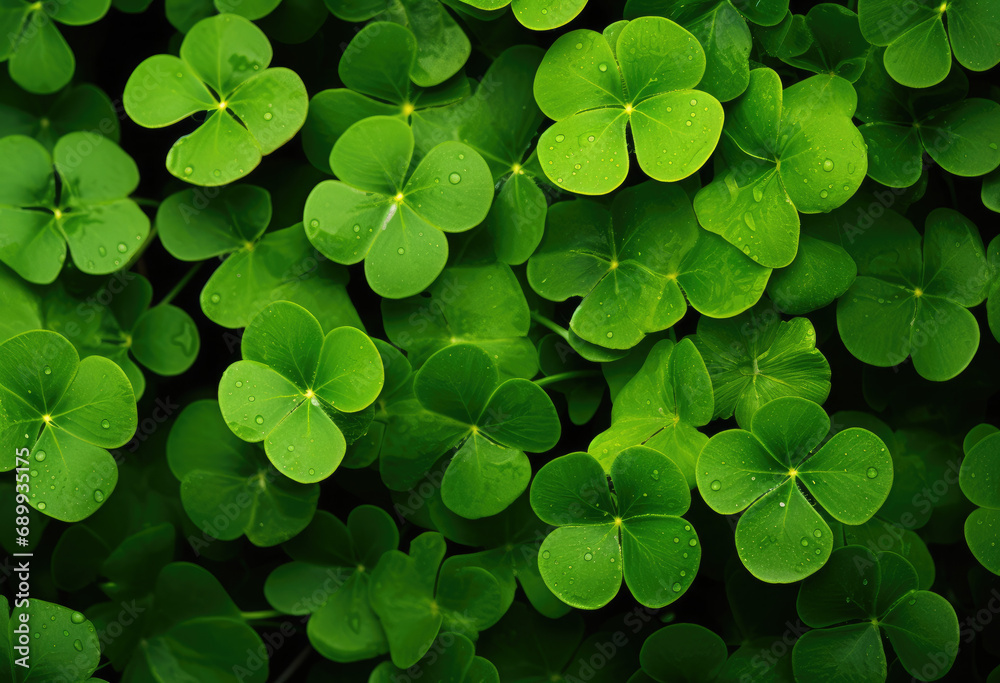 four leaf clover background four leaf clover background