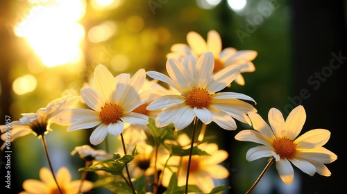 Flowers  background image  flower field  brightness  freshness  scenery  landscape  nature