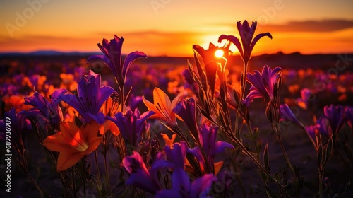 Flowers, background image, flower field, brightness, freshness, scenery, landscape, nature #689936989