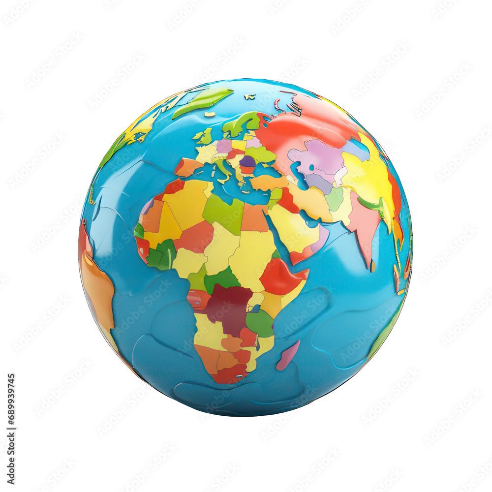 Obraz premium globe cartoon